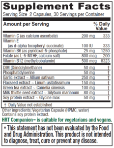 HRT Companion Label