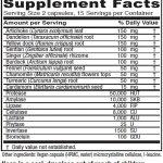 supplements facts label image