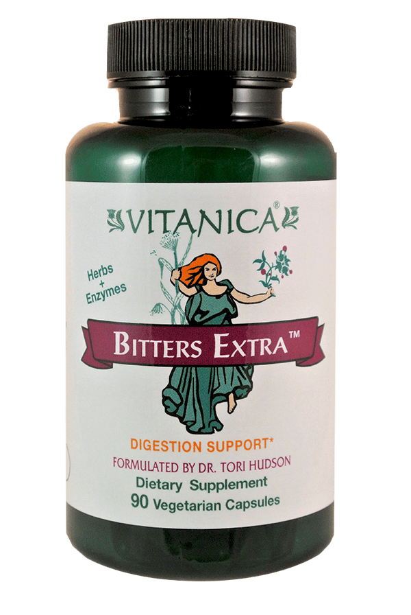 Bitters Extra ™ Digestion Support 30 & 90 capsules Vitanica