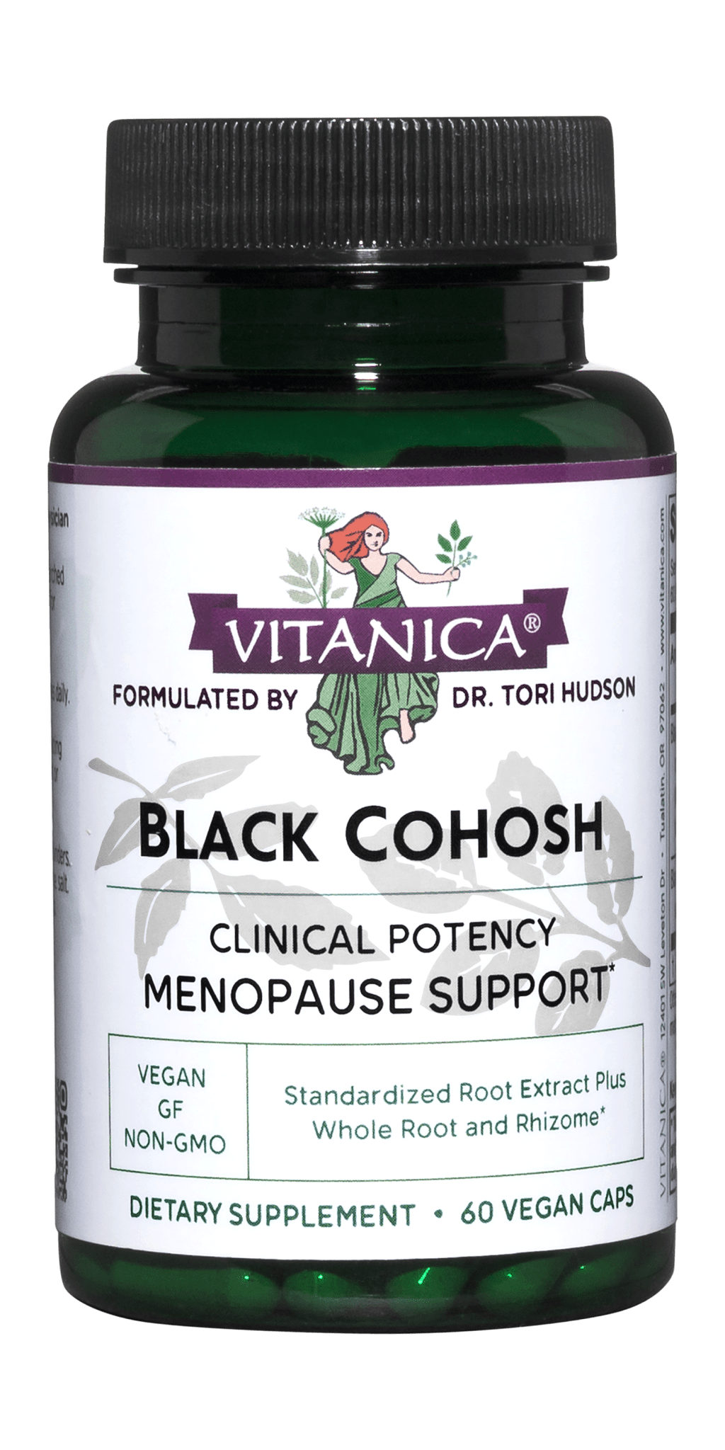 Black Cohosh Cimicifuga Extract Plus 60 & 120 capsules Vitanica