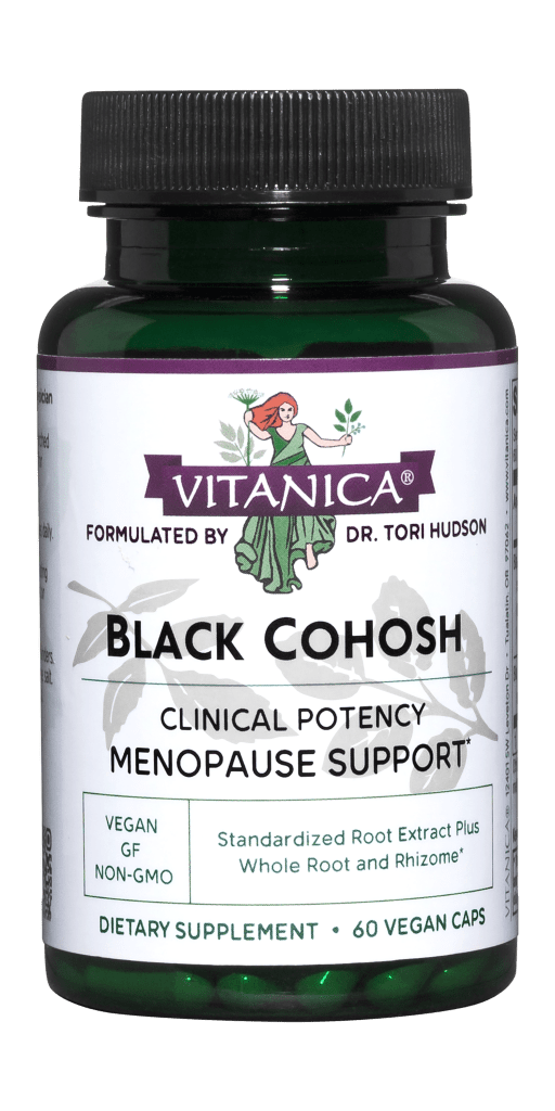 Black Cohosh Cimicifuga Extract Plus 60 & 120 capsules Vitanica