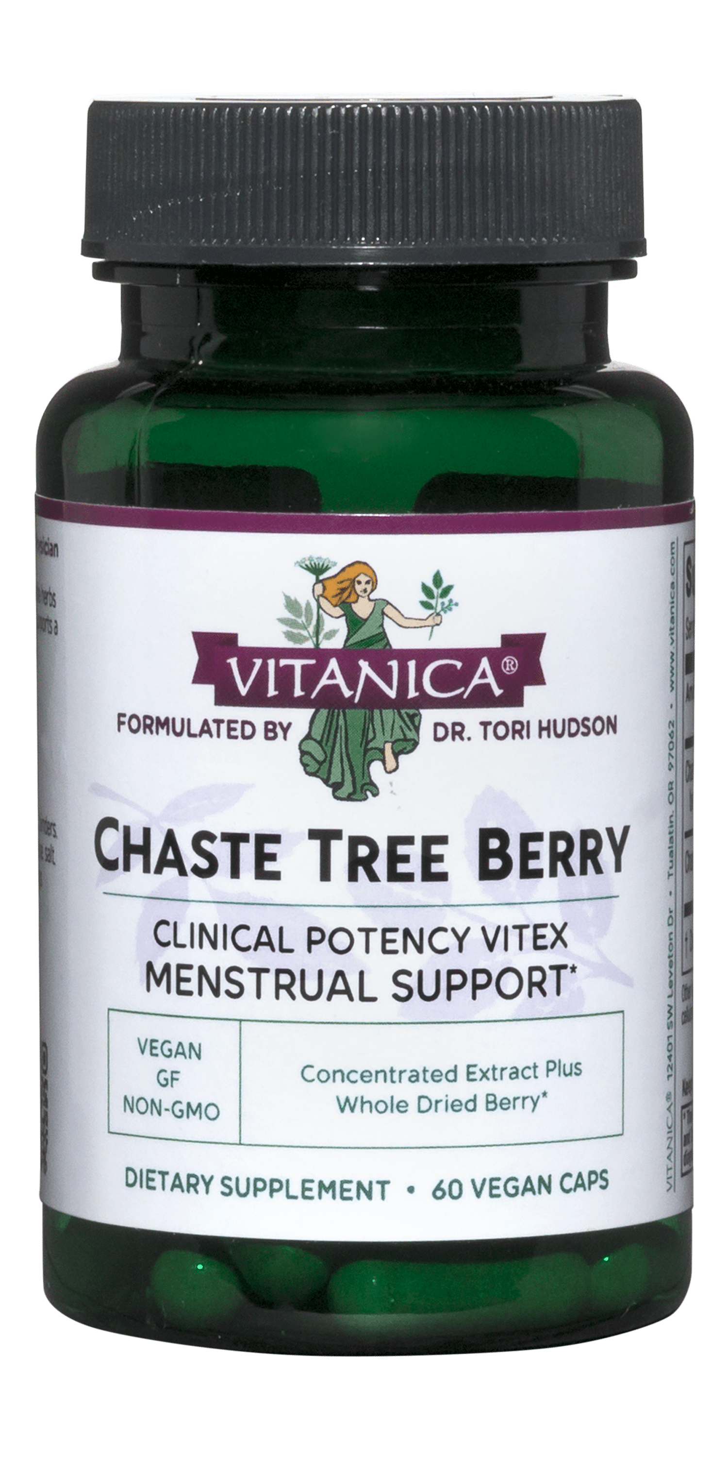 Chaste Tree Berry ~ Vitex Extract Plus~ 60 capsules – Vitanica ...