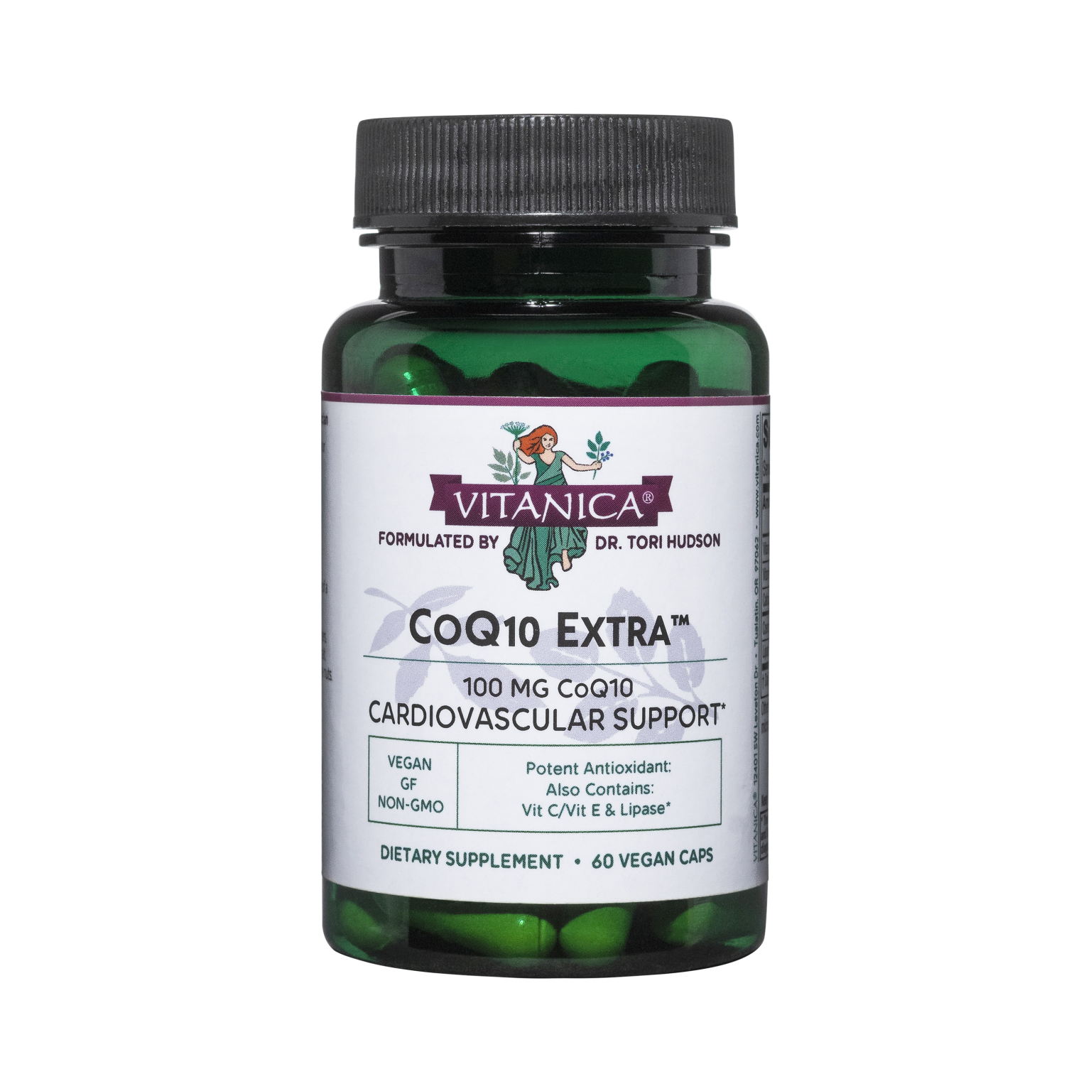 CoQ10 Extra™, 100 mg 60 caps. Vitanica Natural Health Care for Women