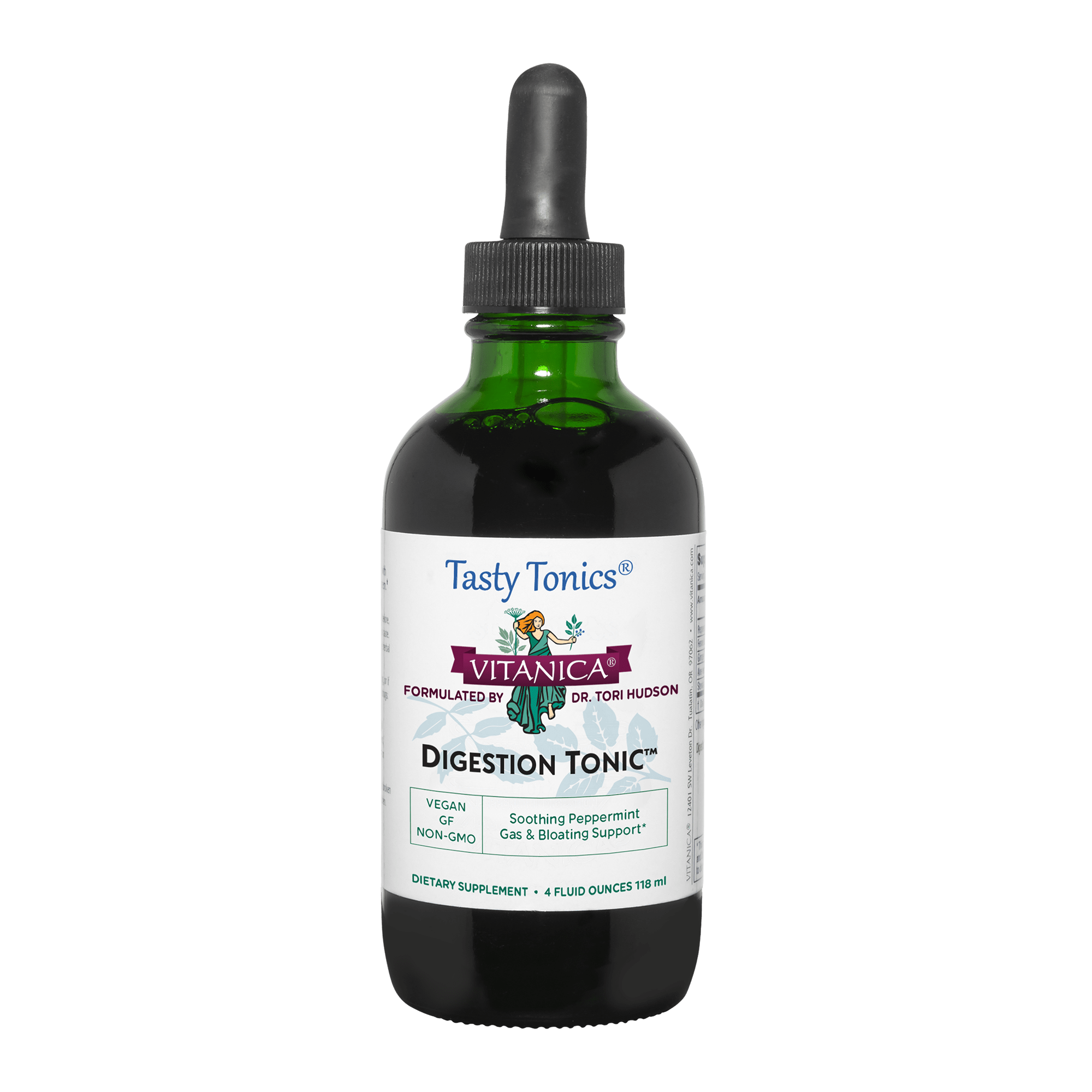 Digestion Tonic 4 oz. liquid Vitanica Natural Health Care for Women