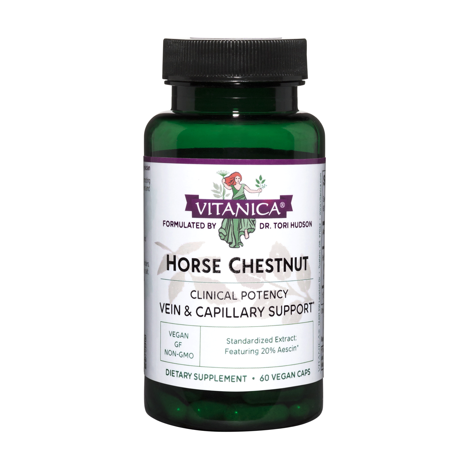 Horse Chestnut 60 capsules Vitanica Natural Health Care for Women