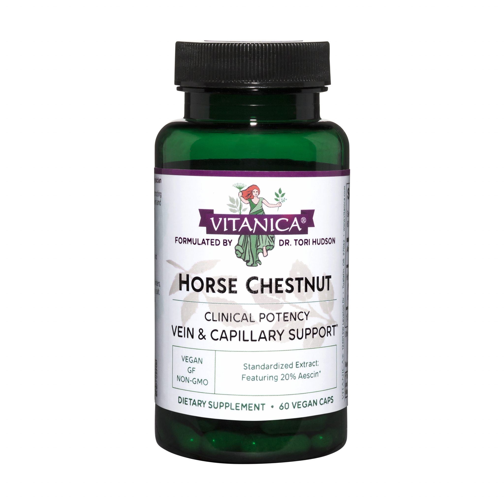 Horse Chestnut 60 capsules Vitanica Natural Health Care for Women