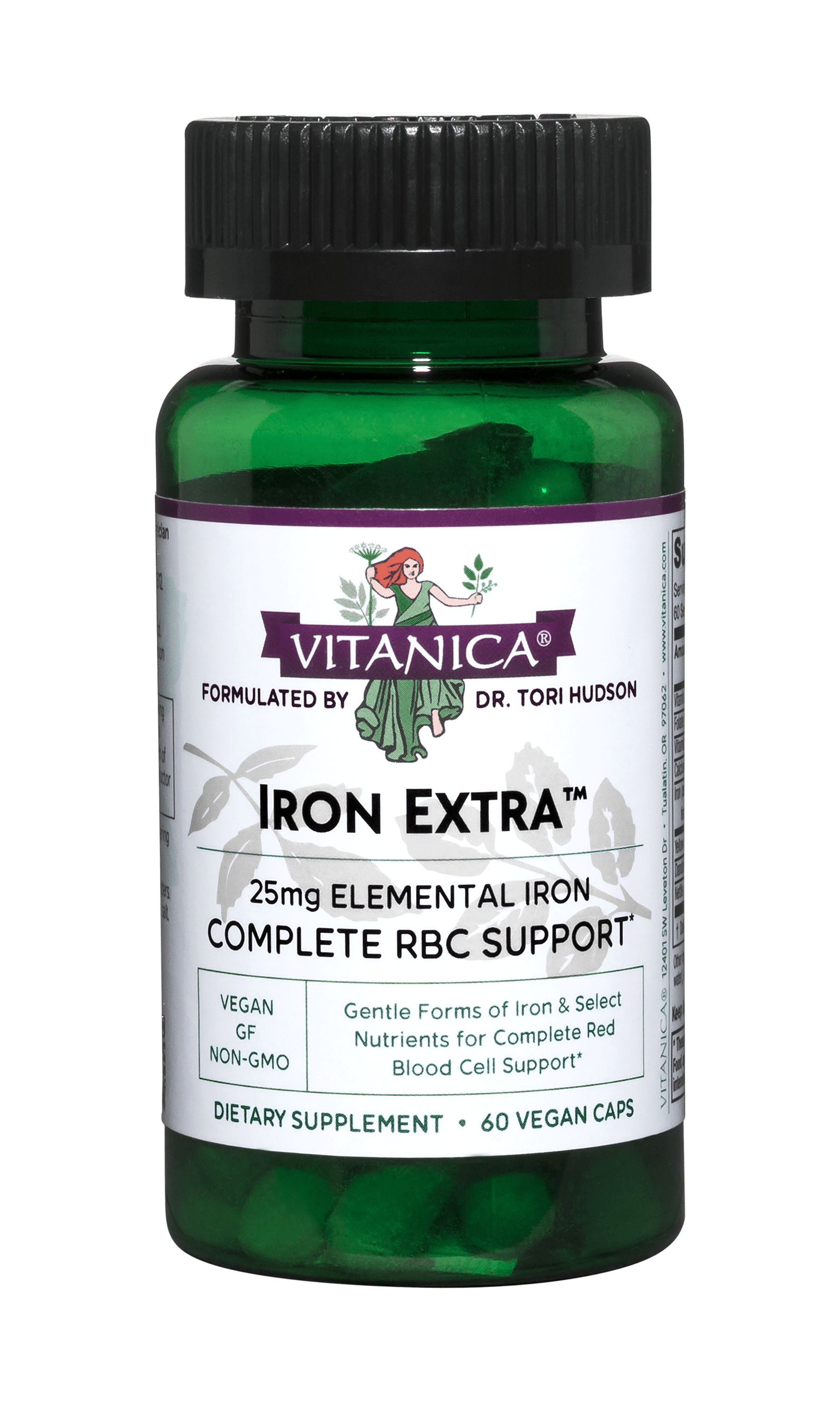 Iron Extra ™ Enhanced Iron Absorption 60 capsules Vitanica
