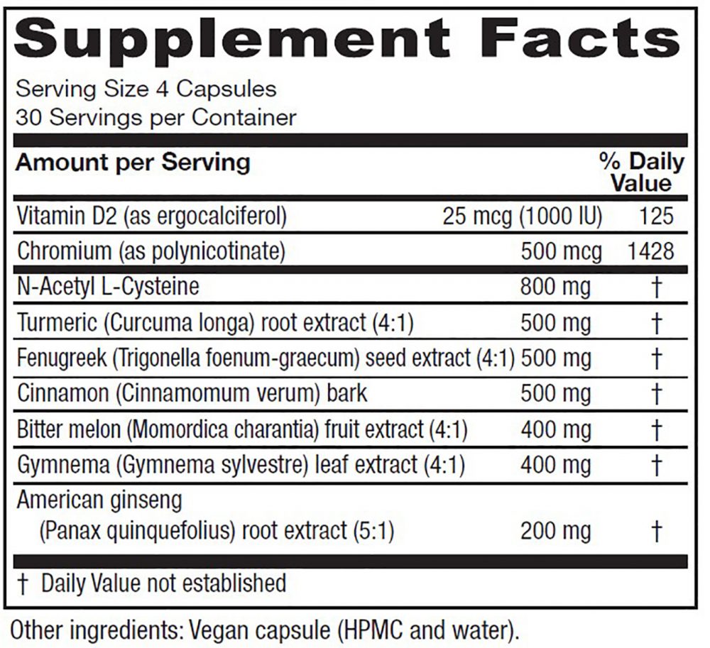 Metabolic Manager™ - 120 capsules - Vitanica | Natural Health Care for ...