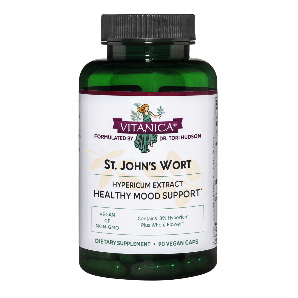St. John's Wort 90 capsules Vitanica Natural Health Care for Women