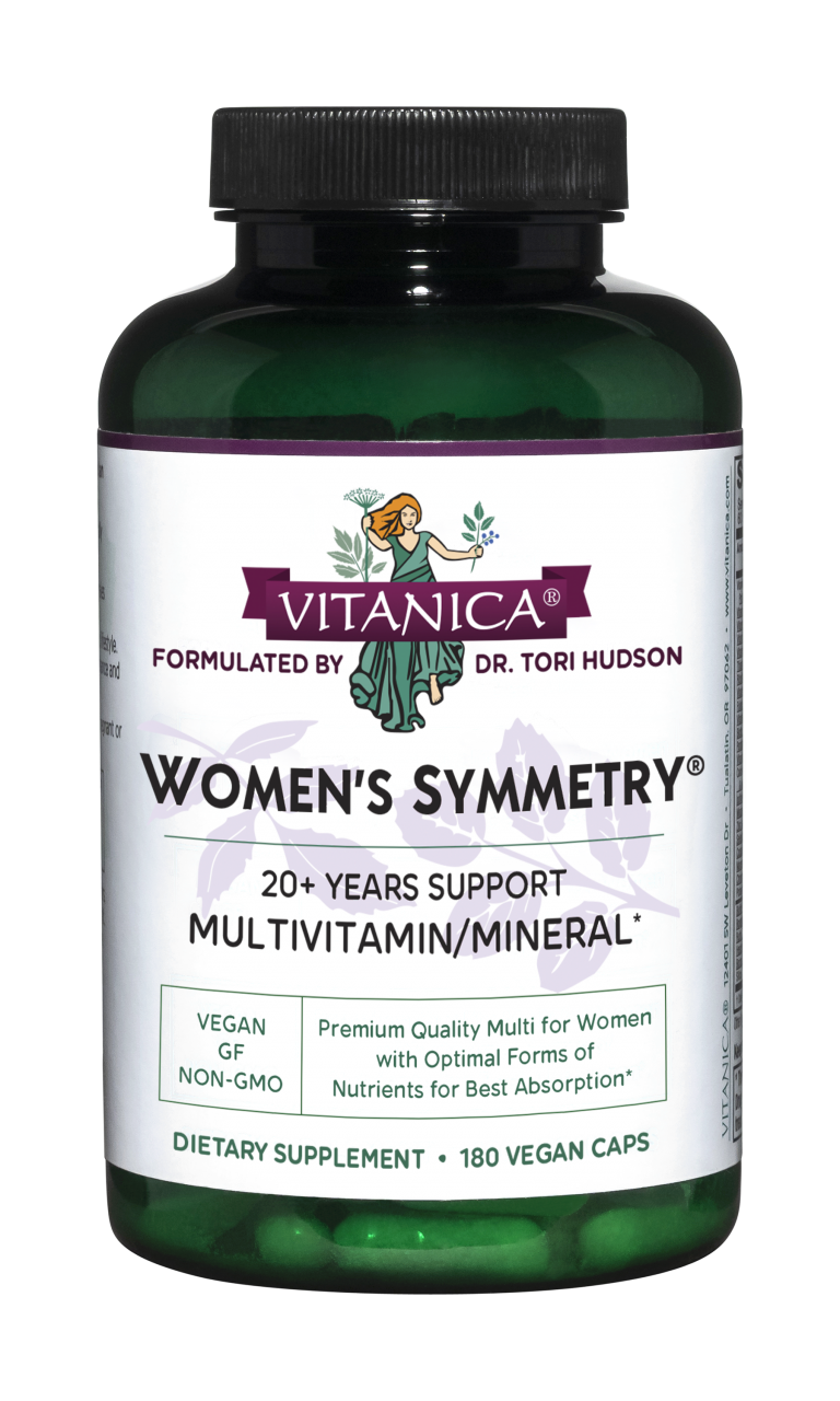 Women’s Symmetry ® High Potency Multivitamin and Mineral 90 & 180 capsules Vitanica