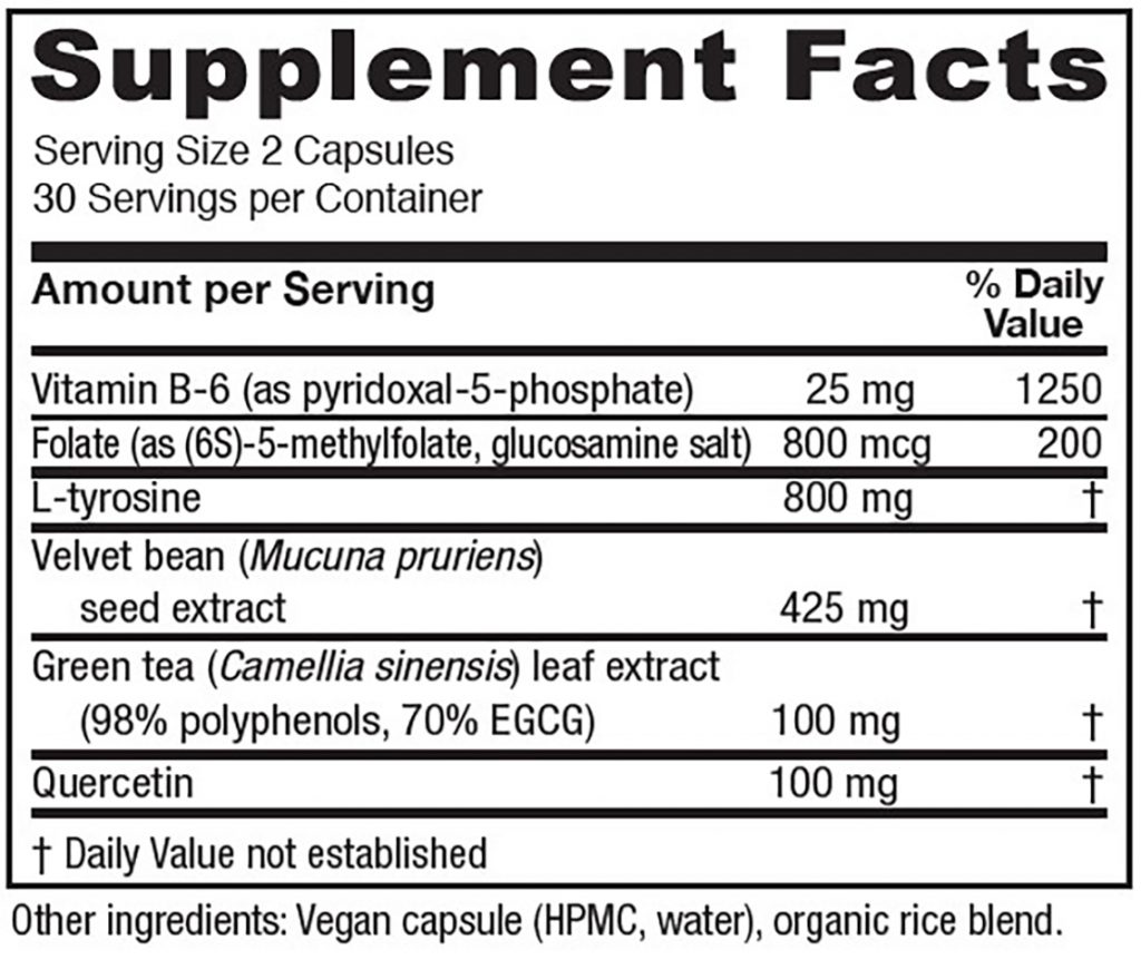 Dopamine Assist™ - 60 capsules - Vitanica | Natural Health Care for Women