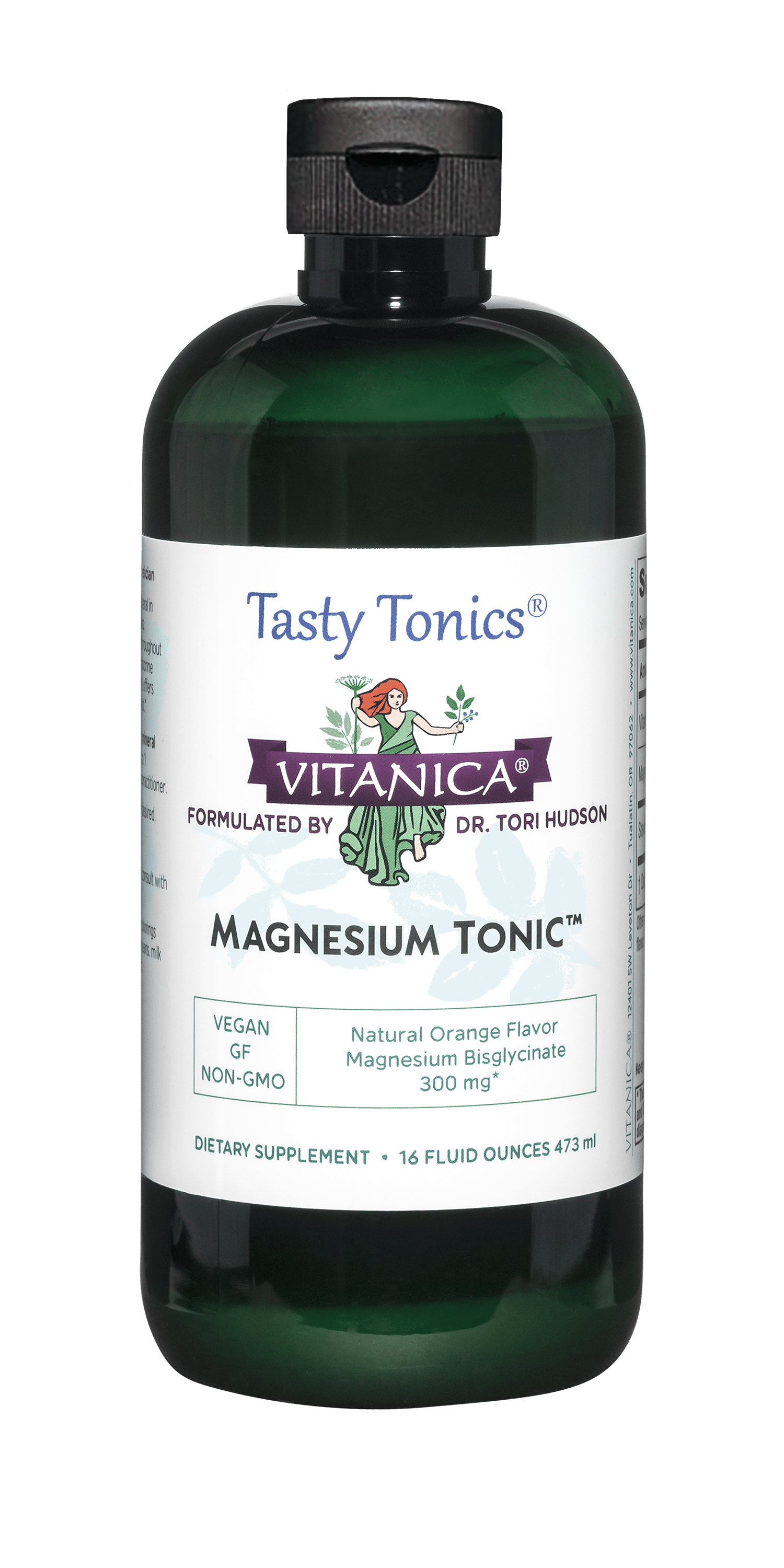 Magnesium Tonic ™ Magnesium Bisglycinate 300 mg 16 ounces