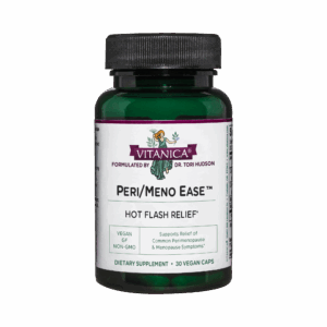 front of bottle image, Peri/Meno Ease, flat white background